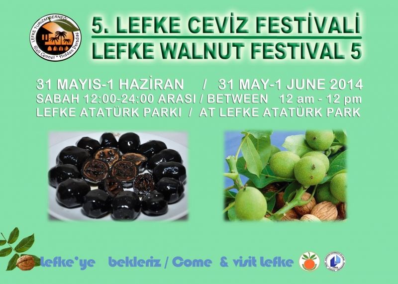 Derneğimiz Lefke Ceviz Festivali